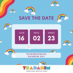 Rainbow day Save the date